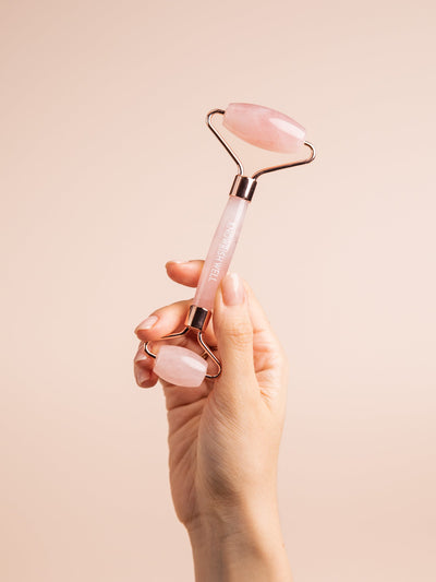 Rose Quartz Facial roller