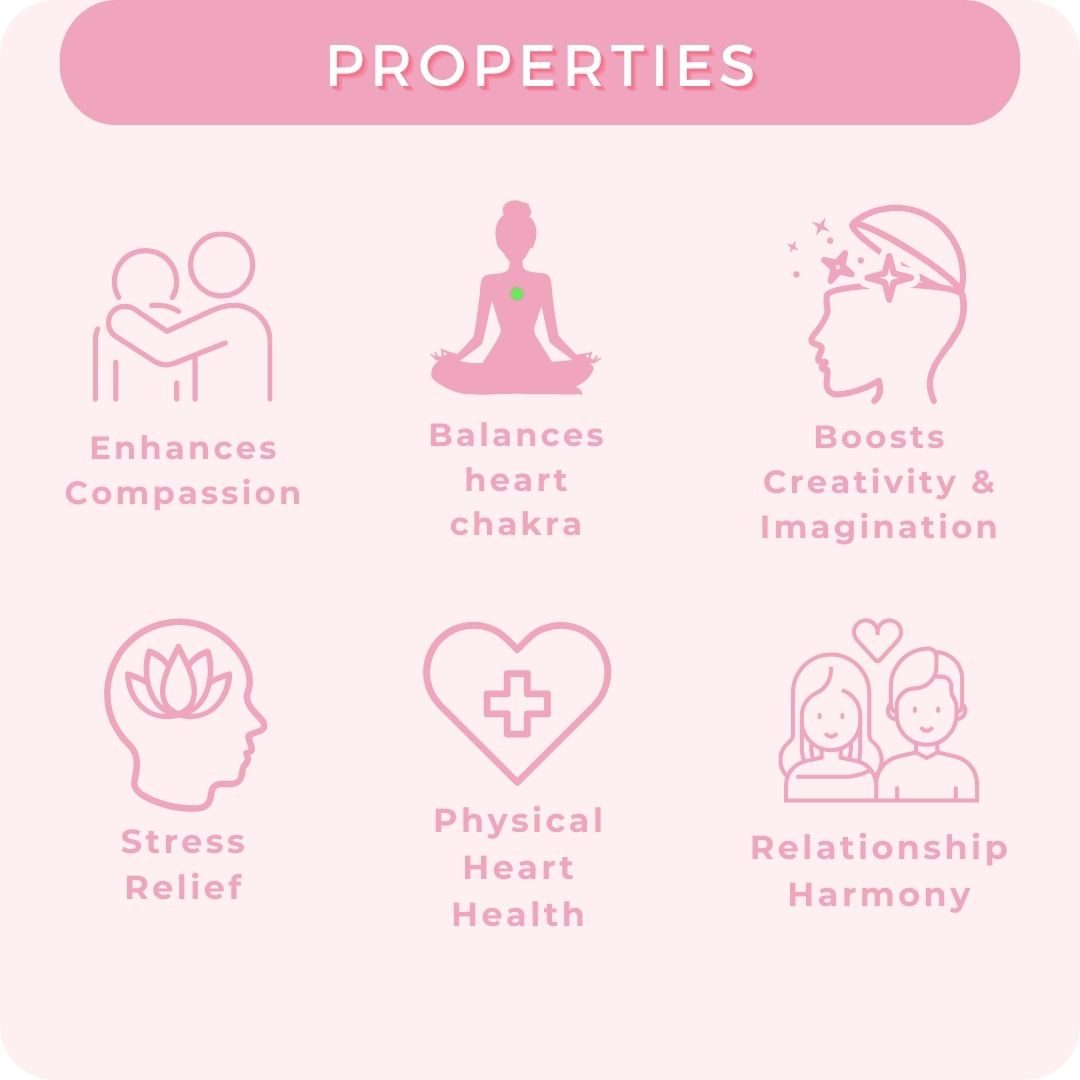 Rose Quartz Benefits Properties