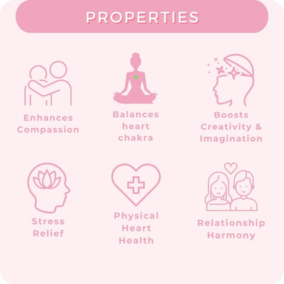 Rose Quartz Benefits Properties