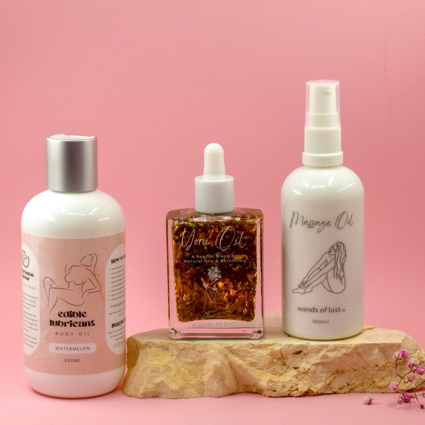 Edible Lubricant Body Oil - Wands of Lust Co