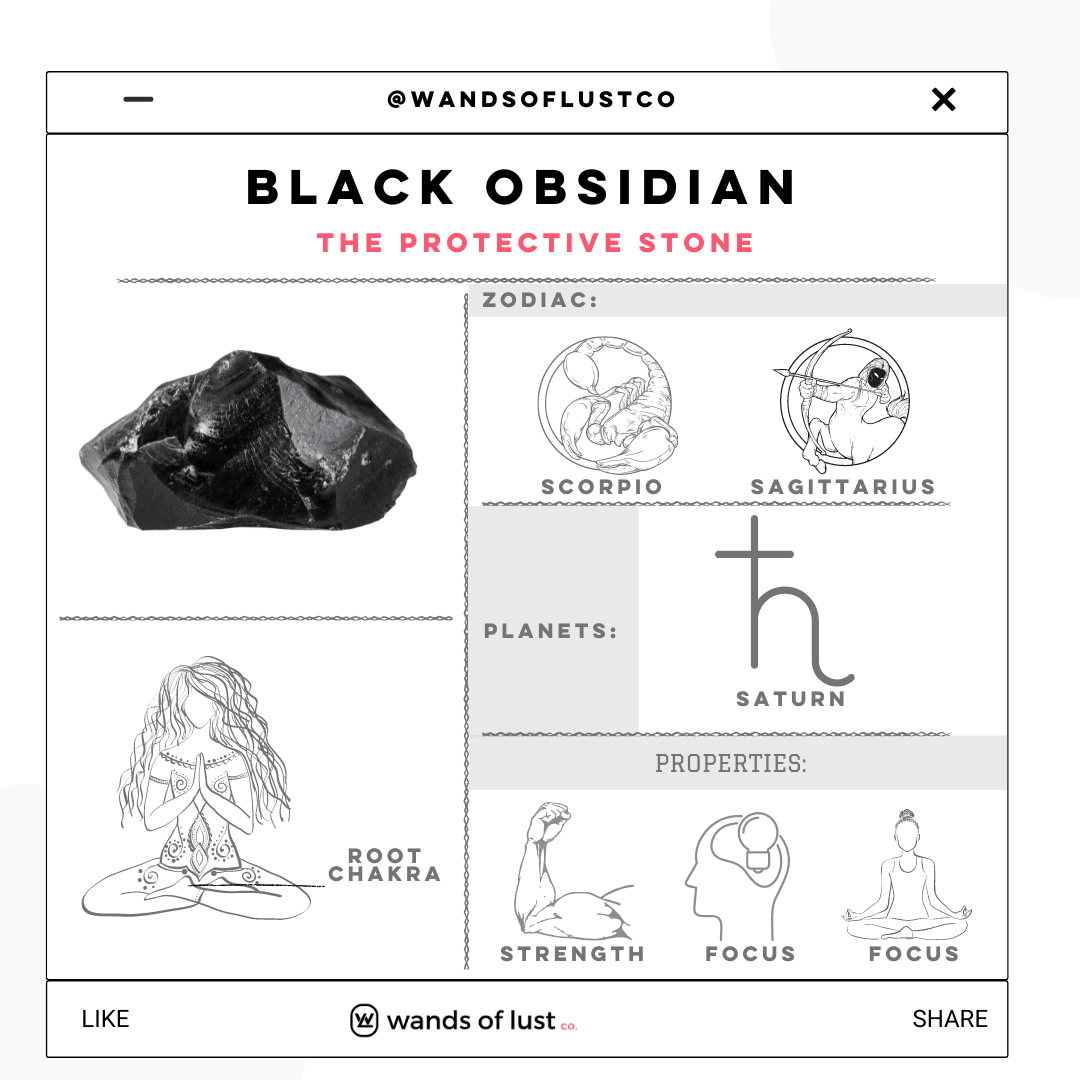 Obsidian Nightfall Collection - Wands of Lust Co