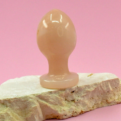 Pink Aventurine Crystal Butt Plug - Wands of Lust Co