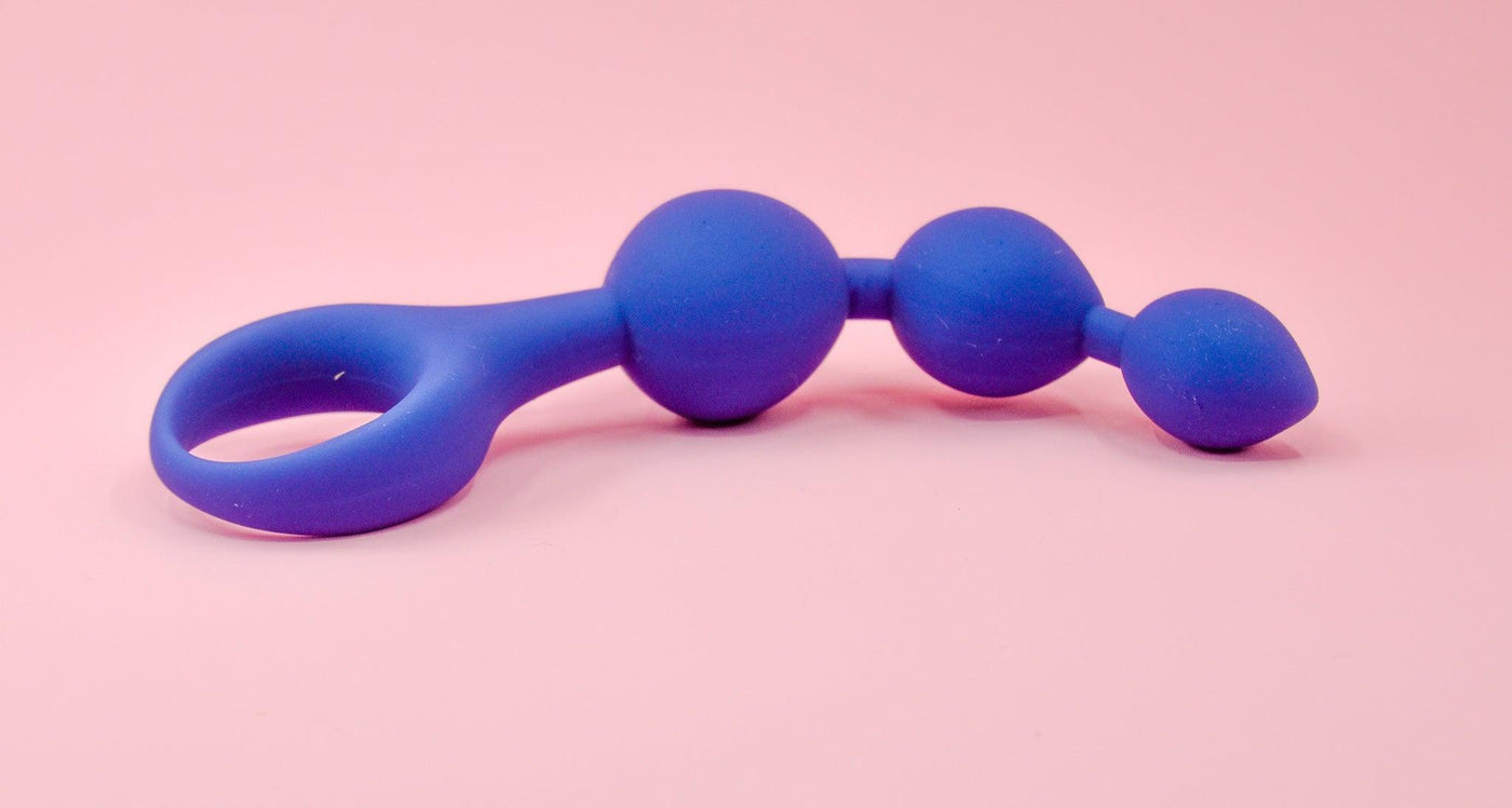 Ripple Anal Beads Silicone - Wands of Lust Co