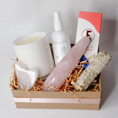 Sensual Rose Quartz Gift box - Wands of Lust Co