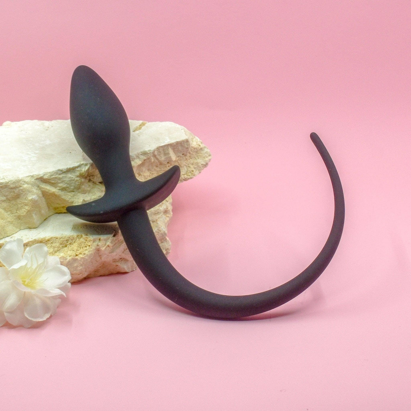 Silicone Puppy Tail Butt Plug - Wands of Lust Co