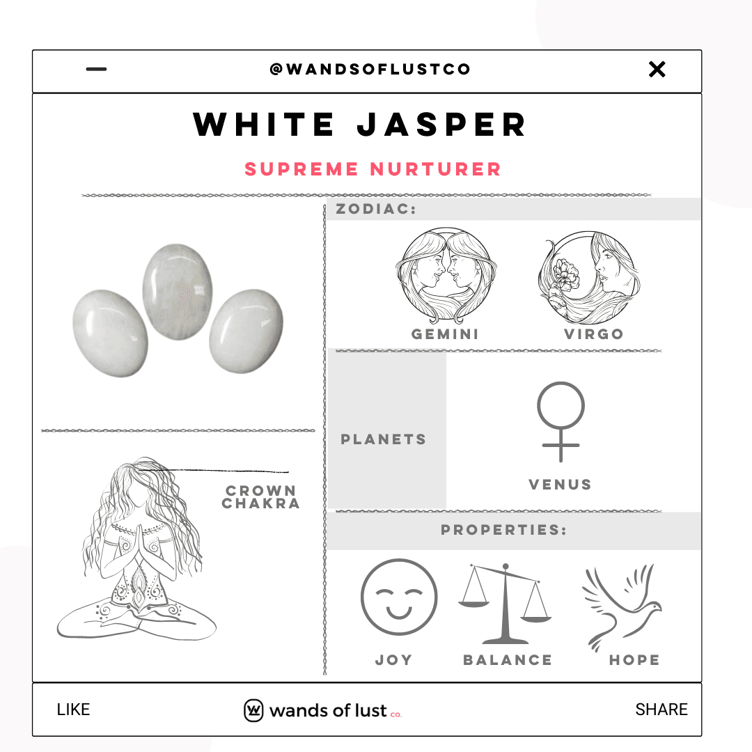 White Jade Yoni Eggs - Wands of Lust Co