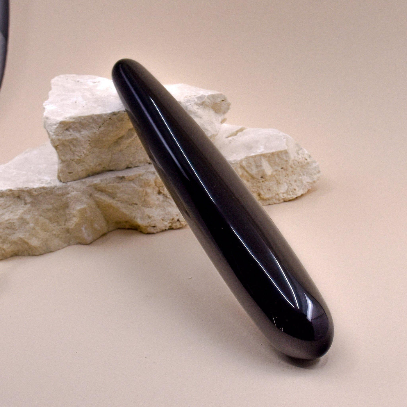 Zeus Jnr Black Obsidian Wand - Wands of Lust Co